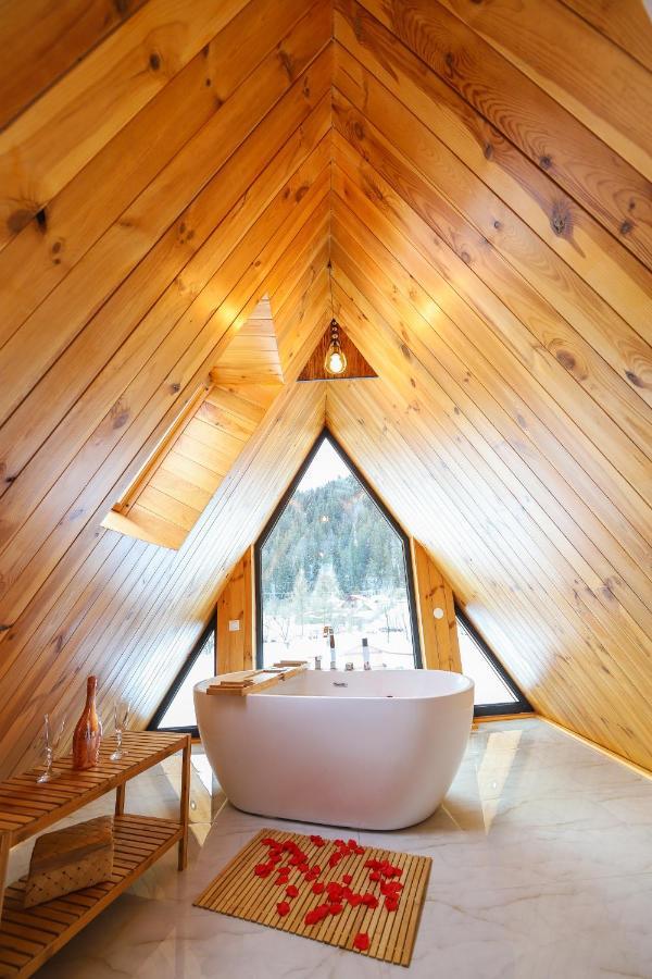 Cabana Cozy Cabin A Frame Topliţa エクステリア 写真