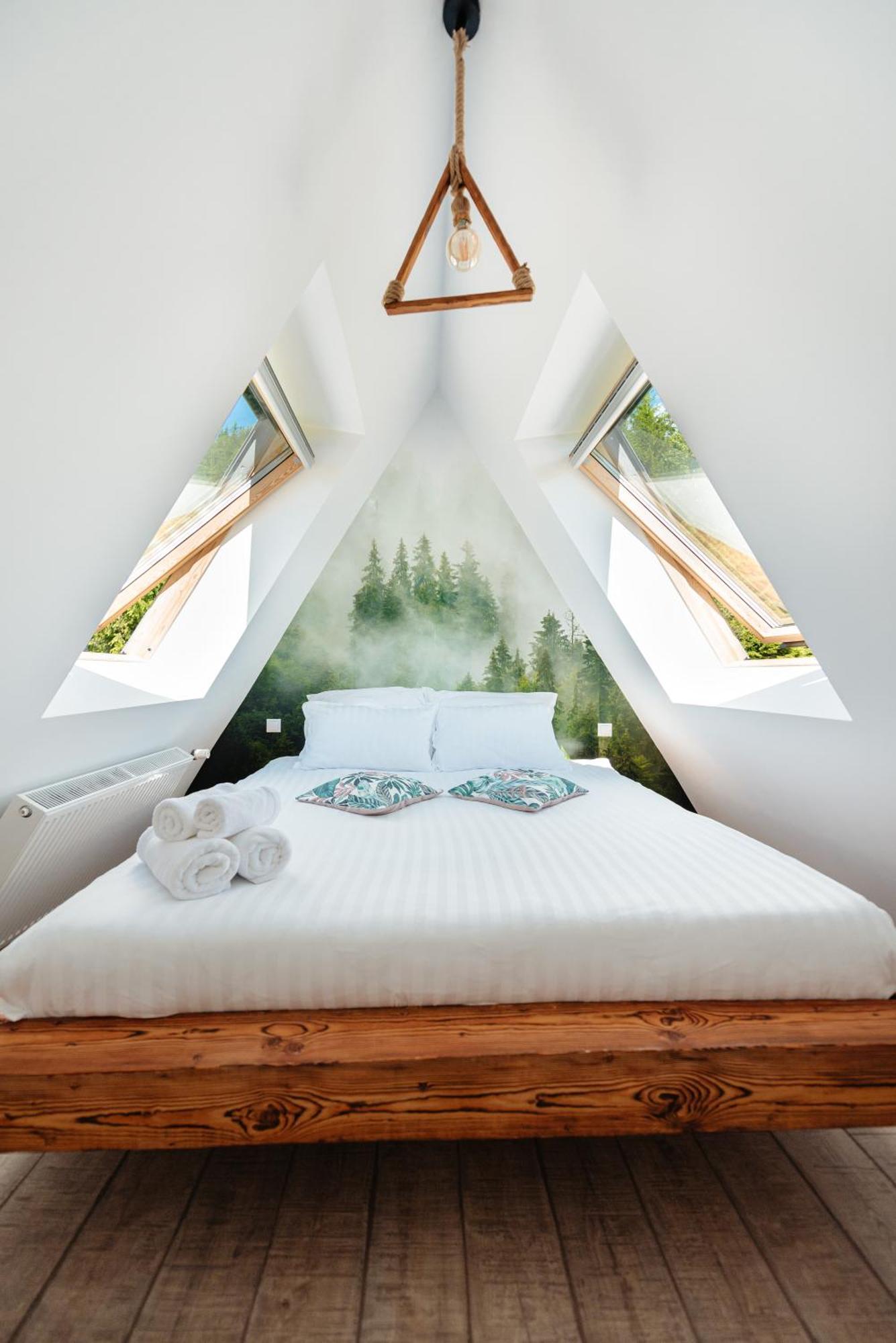 Cabana Cozy Cabin A Frame Topliţa エクステリア 写真