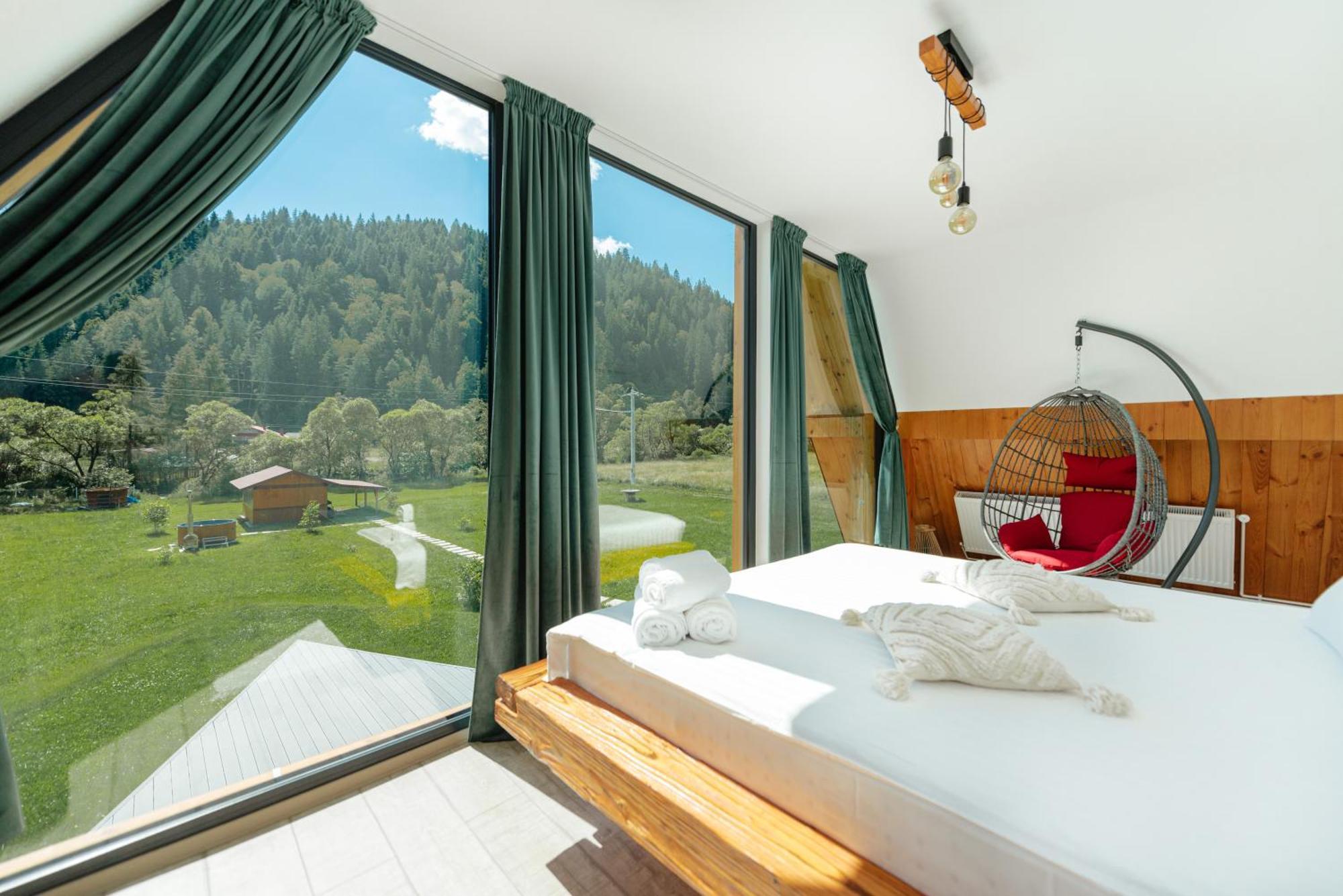 Cabana Cozy Cabin A Frame Topliţa エクステリア 写真
