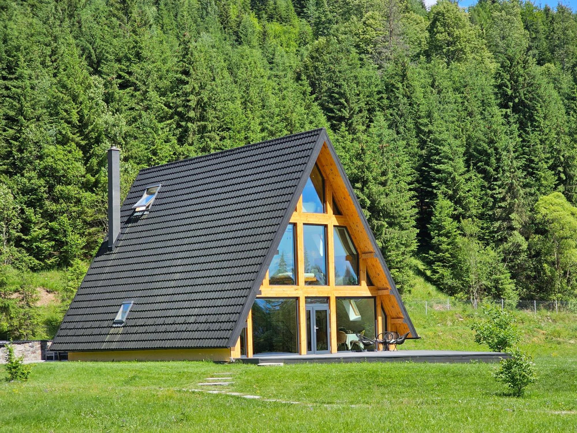 Cabana Cozy Cabin A Frame Topliţa エクステリア 写真