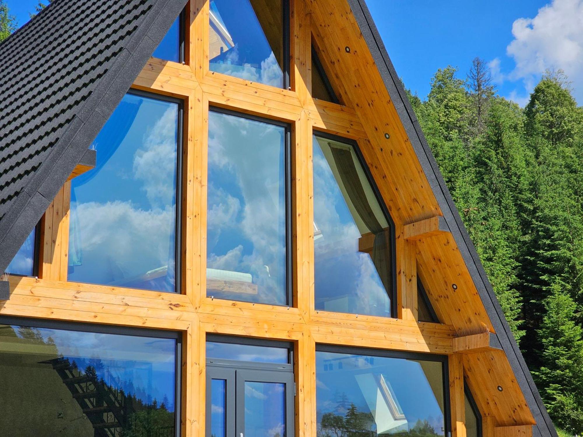 Cabana Cozy Cabin A Frame Topliţa エクステリア 写真
